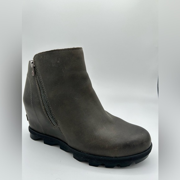 Sorel Women’s Joan of Artic Wedge II Chelsea Boot Gray Size 8.5 waterproof - Picture 8 of 15